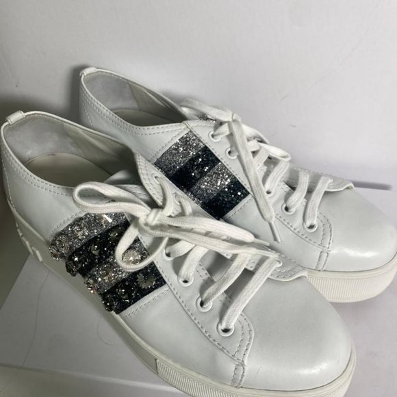 Miu Miu Sparkly Sneakers - Picture 1 of 8
